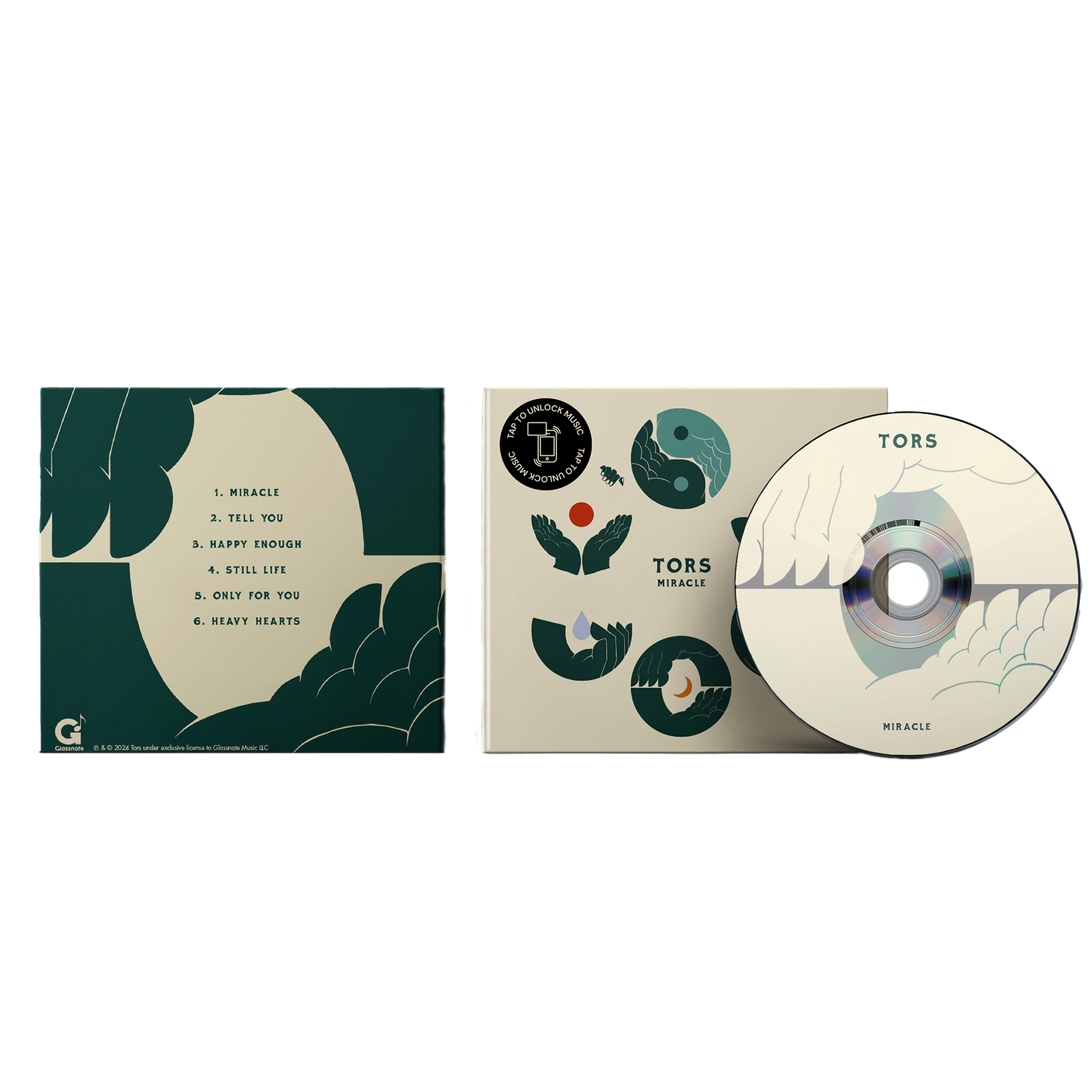 Miracle EP CD with Deluxe Digital Pressing